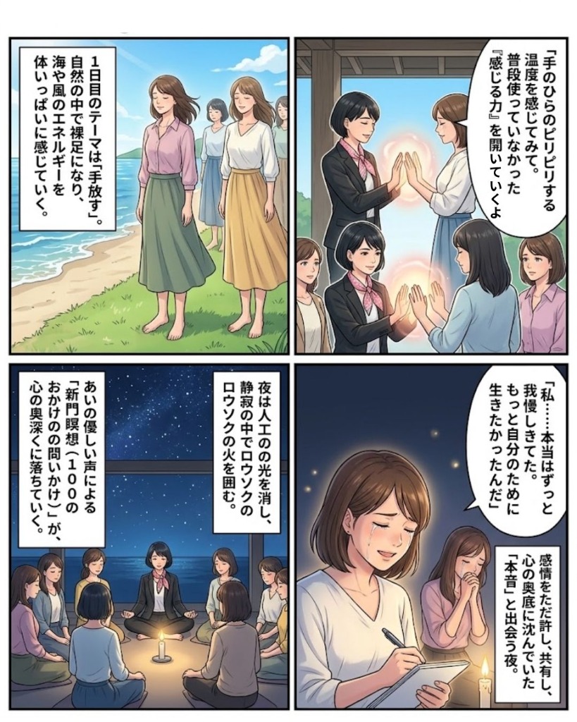 1日目のテーマは手放す
